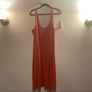 A New Day XXL Tangerine Orange scoop neck Dress
